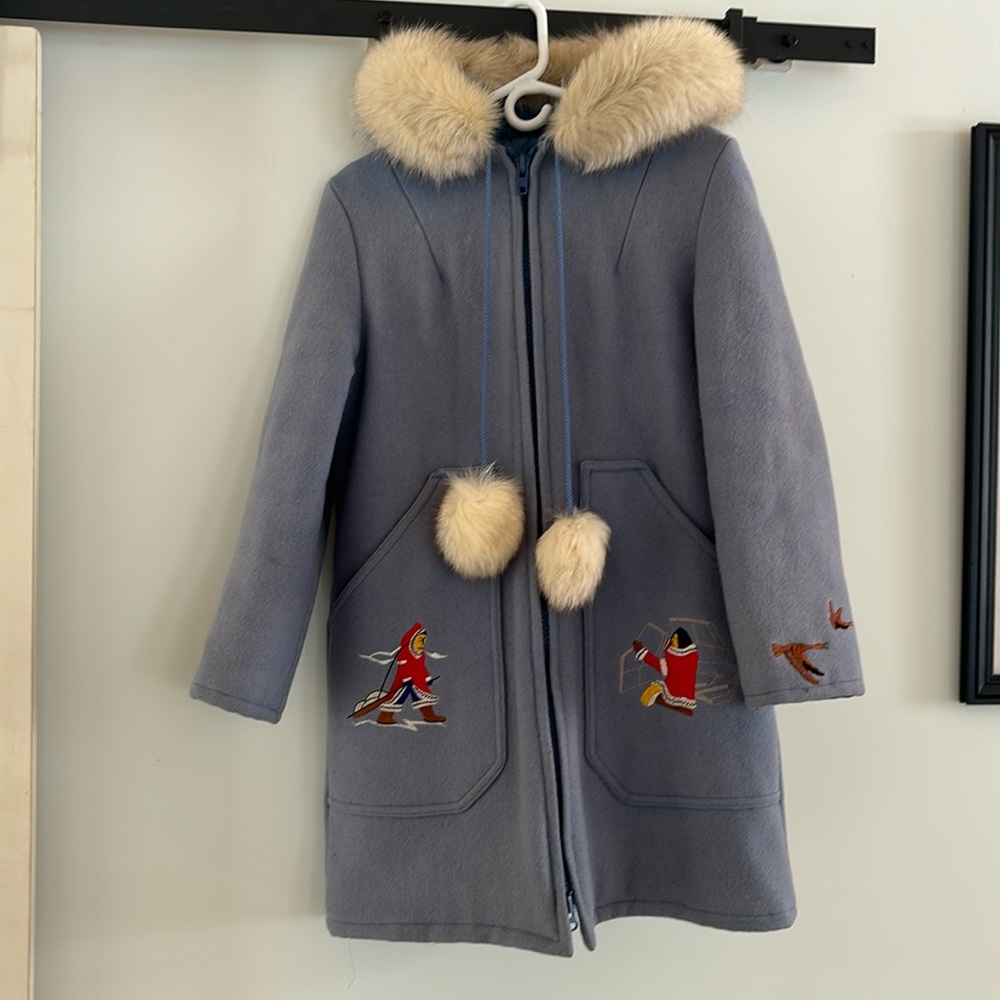 Northern sun vintage wool coat